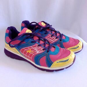⭐ Athletech Retro Womens Colorful Running Walking Athletic Shoes Sneakers sz 8 M